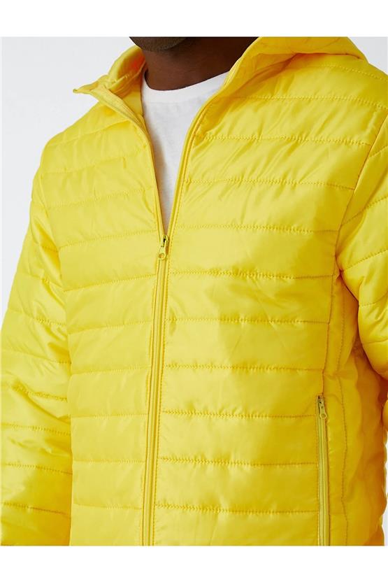 Koton 3Wam20155Hw Sari 161 Erkek Polyester Outerwear Ceket