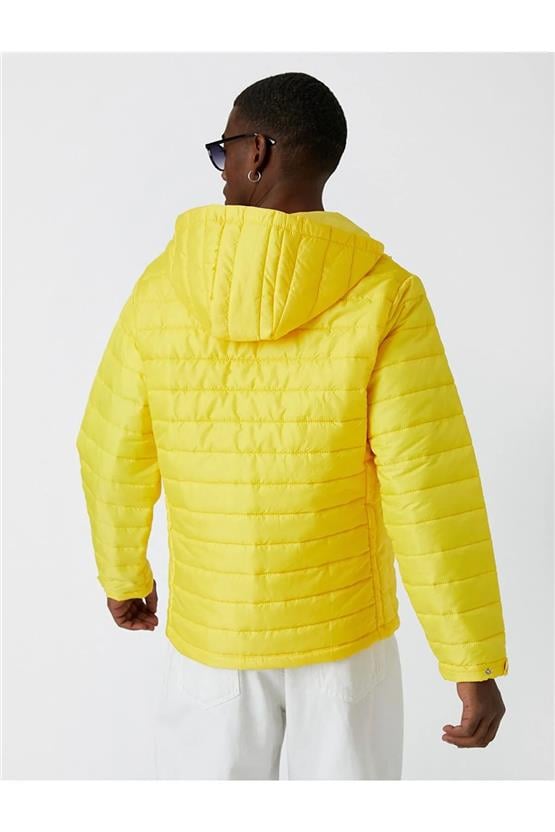 Koton 3Wam20155Hw Sari 161 Erkek Polyester Outerwear Ceket