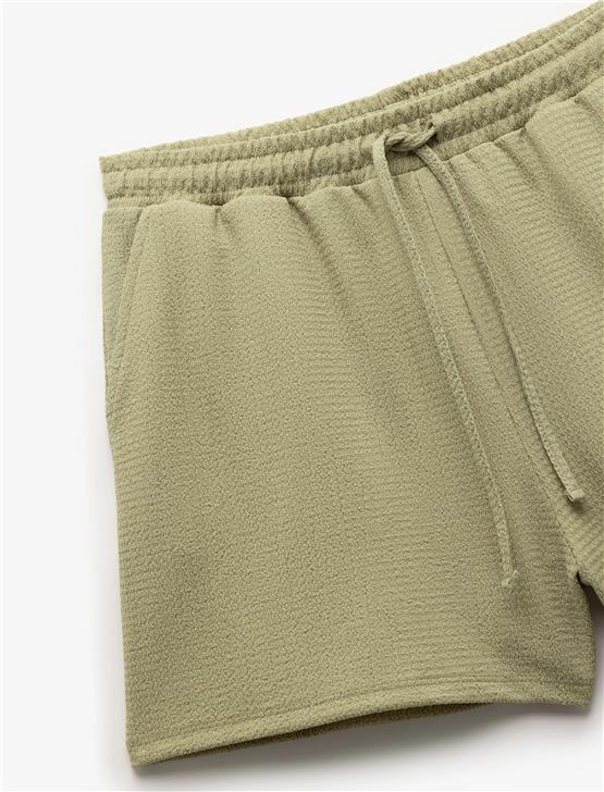 Koton 5SAK70015EK 983 Ada Cayı Kadın Pamuk Denım Short