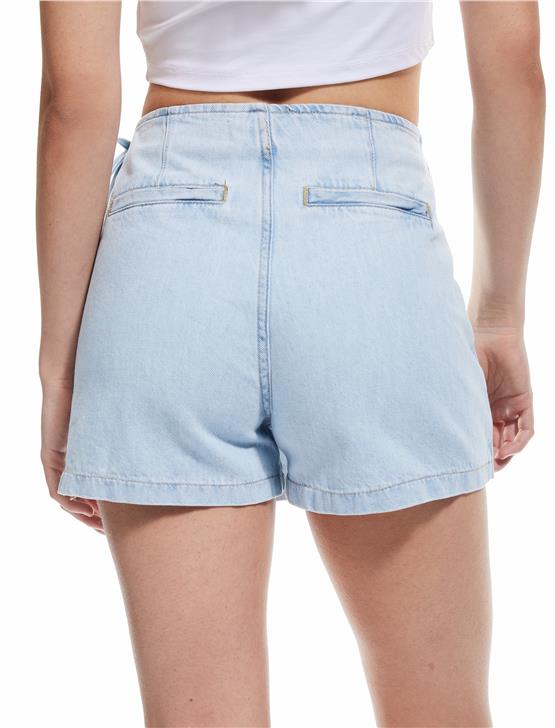 Koton 5Sal40010Md Bch Bleach Kadın Pamuk Denım Short