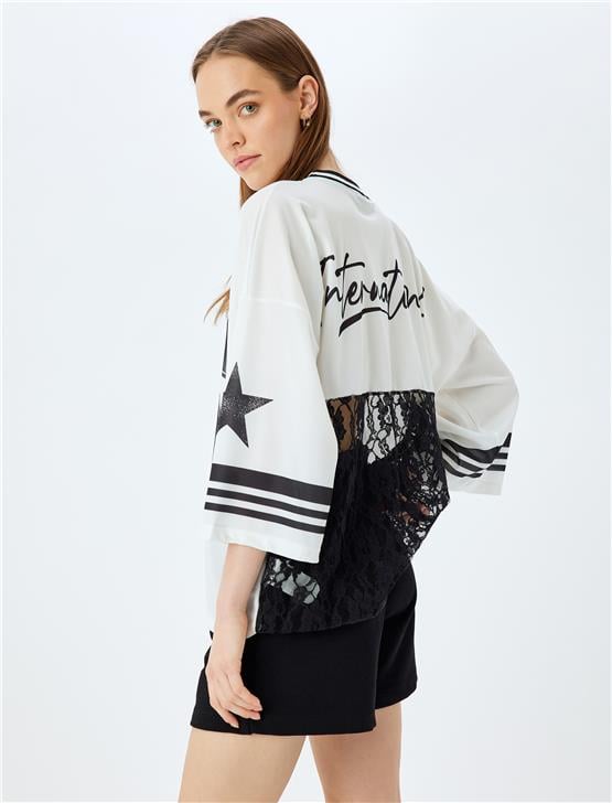 Koton 5Sal40020Ik 999 Sıyah Genc Kız Pamuk Jersey Short