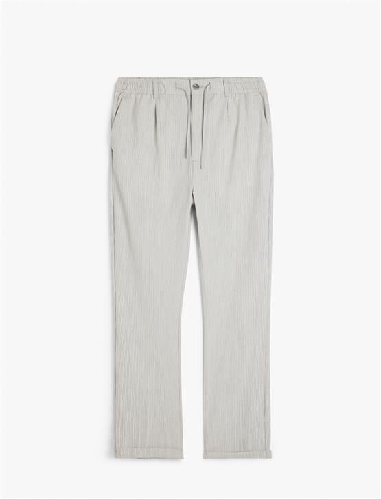 Koton 5Sam40034Hw 031 Grı Erkek Vıskoz Dokuma Pantolon