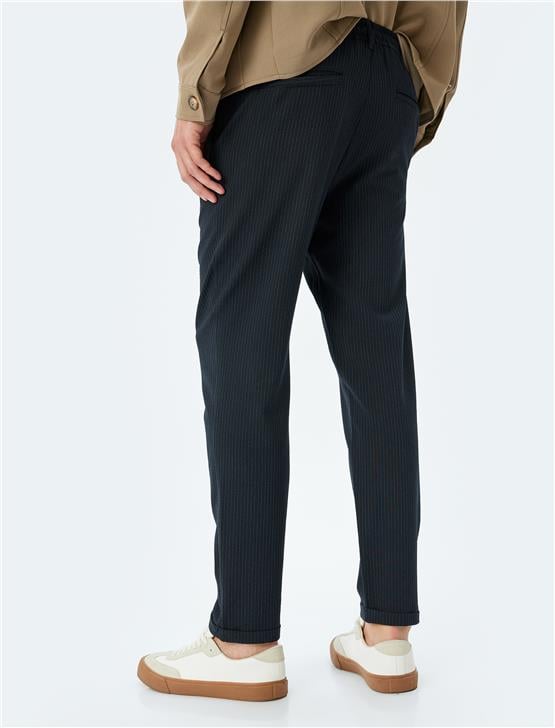 Koton 5Sam40034Hw 720 Lacıvert Erkek Vıskoz Dokuma Pantolon