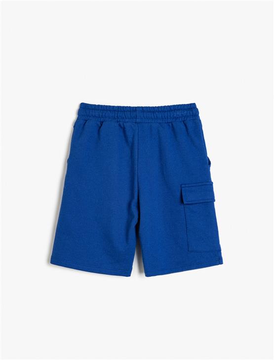 Koton 5Skb40040Tk 968 Saks Erkek Cocuk Pamuk Jersey Short