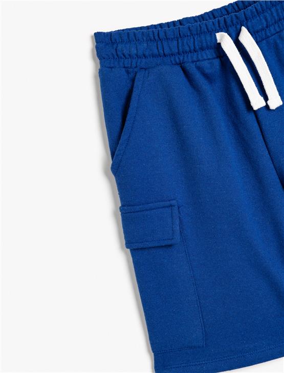 Koton 5Skb40040Tk 968 Saks Erkek Cocuk Pamuk Jersey Short