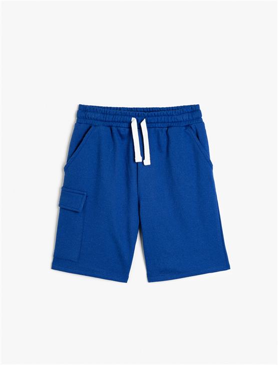 Koton 5Skb40040Tk 968 Saks Erkek Cocuk Pamuk Jersey Short