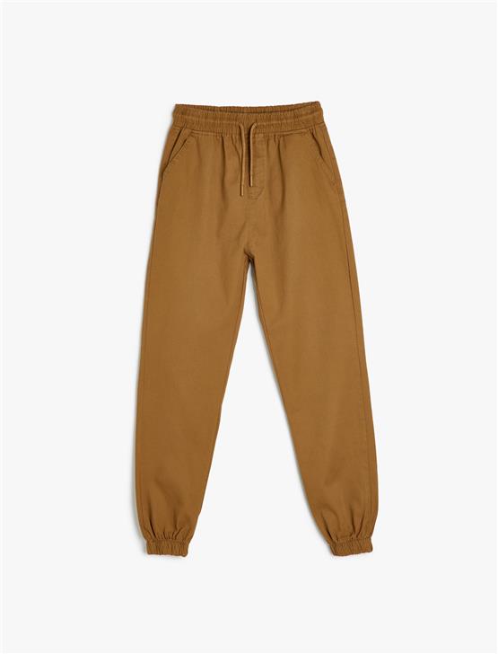 Koton 5Skb40053Tw 100 Deve Tuyu Erkek Cocuk Pamuk Dokuma Pantolon