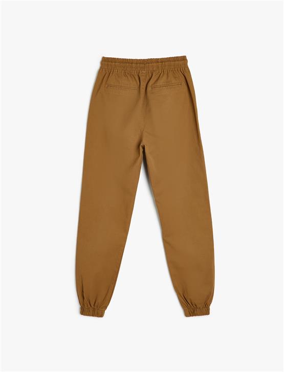 Koton 5Skb40053Tw 100 Deve Tuyu Erkek Cocuk Pamuk Dokuma Pantolon
