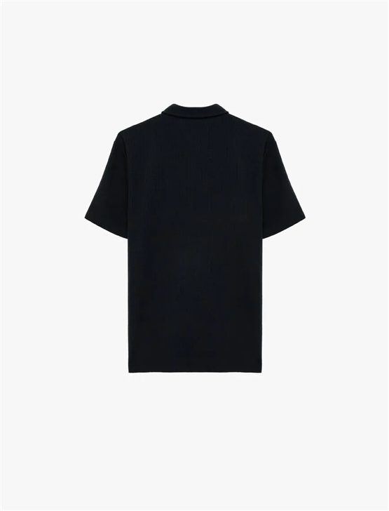Koton 6Sam10071Mk 725 Lacıvert Erkek Jersey Kısa Kollu Polo T-Shırt