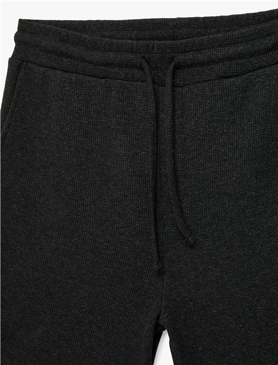 Koton 6Sam40009Mk 931 Antrasıt Erkek Jersey Sort