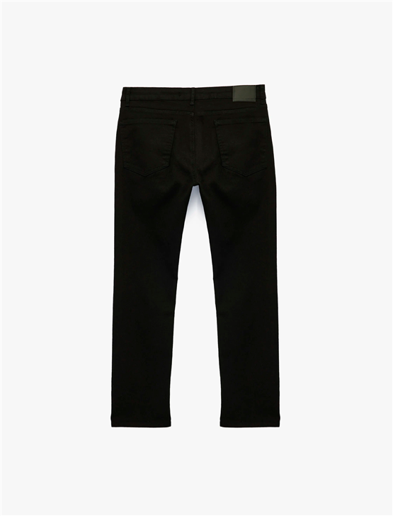 Koton 6Sam40034Nd 999 Sıyah Erkek Denım Pantolon