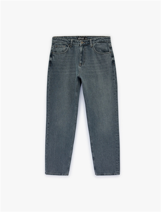 Koton 6Sam40151Nd Fa6 Indıgo Stone Erkek Denım Pantolon