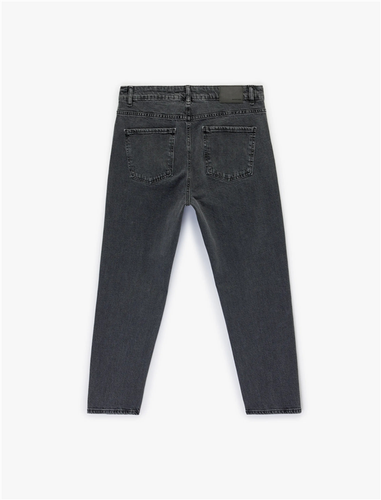 Koton 6Sam40155Nd 045 Antrasıt Erkek Denım Pantolon