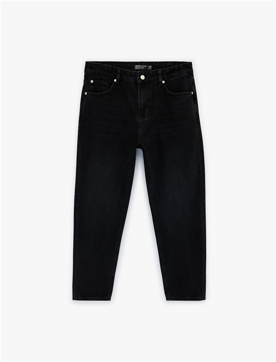 Koton 6Sam40214Nd 999 Sıyah Erkek Denım Pantolon