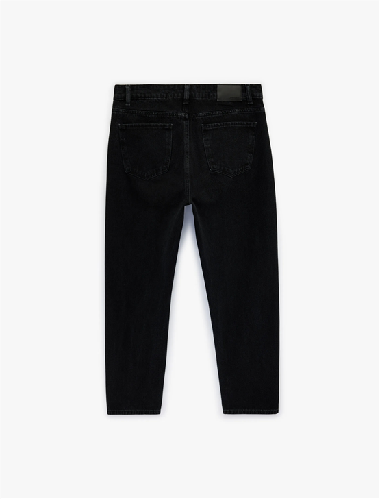 Koton 6Sam40214Nd 999 Sıyah Erkek Denım Pantolon