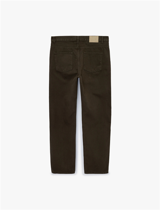 Koton 6Sam40302Nd 550 Kahverengı Erkek Denım Pantolon