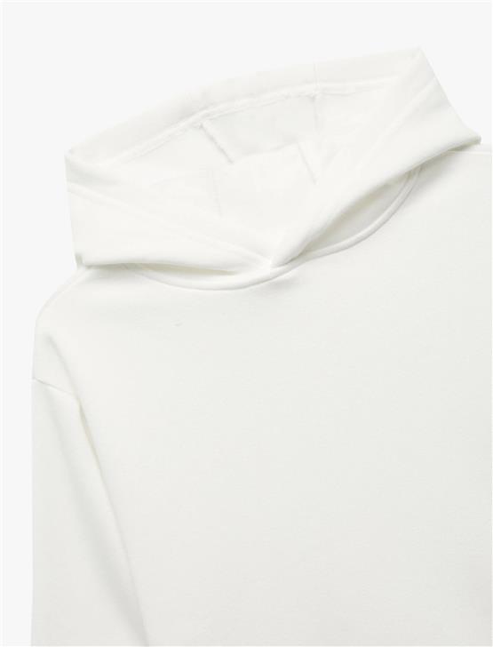 Koton 6Wkb10112Tk 010 Ekru Erkek Cocuk Pamuk Jersey Sweatshırt