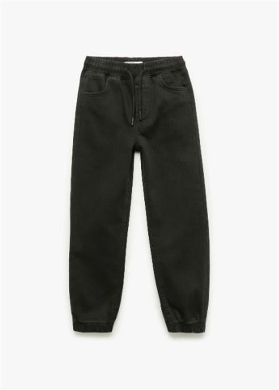 Koton 6Wkb40003Td 999 Sıyah Erkek Cocuk Pamuk Denım Pantolon