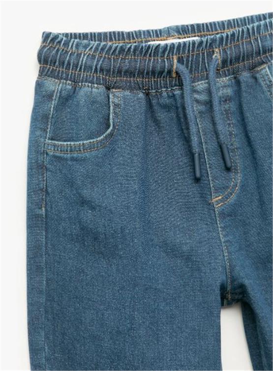 Koton 6Wkb40003Td Dın Dark Inıgo Erkek Cocuk Pamuk Denım Pantolon