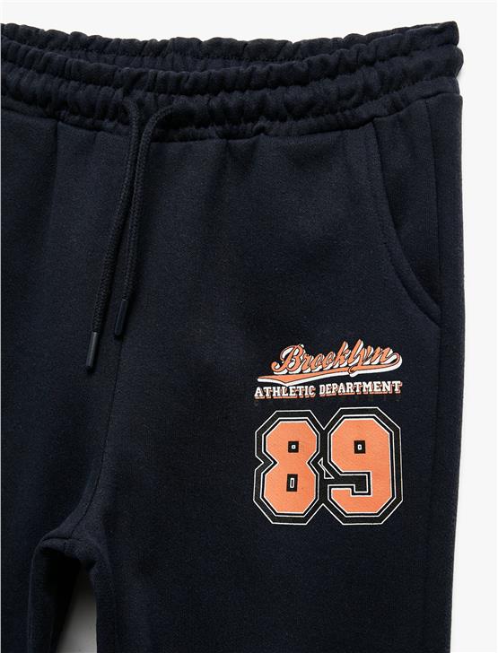 Koton 6Wkb40095Tk 725 Lacıvert Erkek Cocuk Pamuk Jersey Esofman Alt