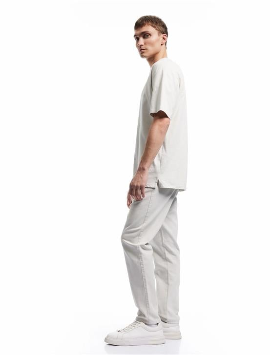 Koton K26 6Wam40043Hw 080 Tas Erkek Pamuk Dokuma Pantolon