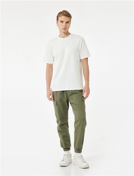 Koton K26 6Wam40044Hw 871 Hakı Erkek Pamuk Dokuma Pantolon