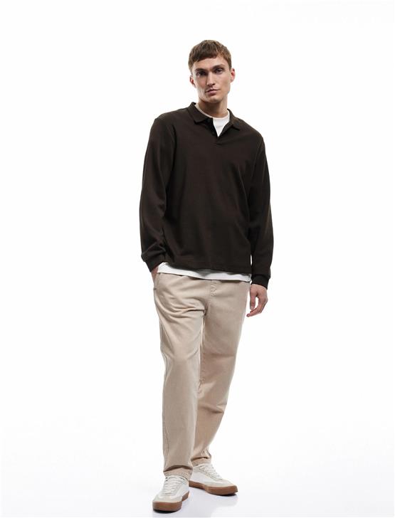 Koton K26 6Wam40045Hw 057 Bej Erkek Pamuk Dokuma Pantolon