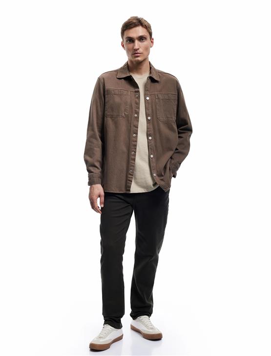 Koton K26 6Wam40063Hw 876 Hakı Erkek Pamuk Dokuma Pantolon