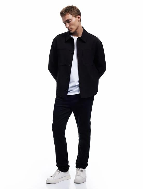 Koton K26 6Wam40063Hw 999 Sıyah Erkek Pamuk Dokuma Pantolon