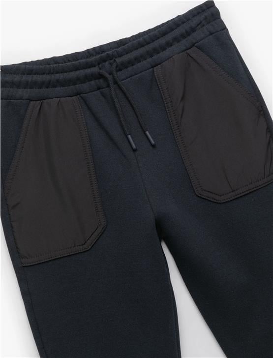 Koton K26 6Wkb40035Tk 703 Lacivert Erkek Çocuk Jersey Eşofman Altı