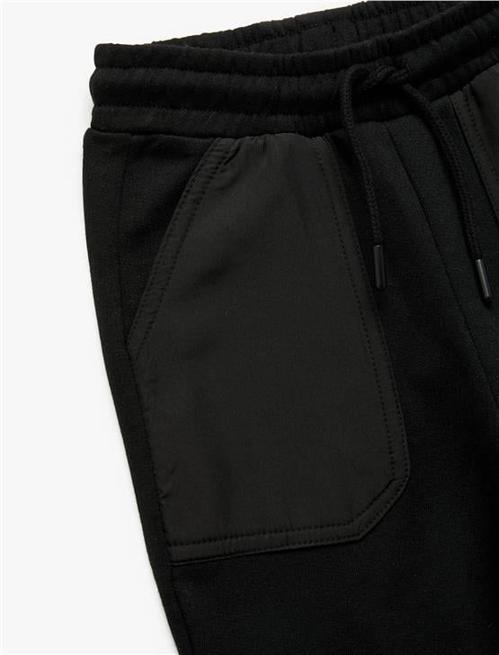 Koton K26 6Wkb40035Tk 999 Siyah Erkek Çocuk Jersey Eşofman Altı