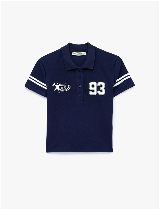 Koton Y26 6Sal10001Ik 010 Ekru Kadın Jersey Kısa Kol T-shirt