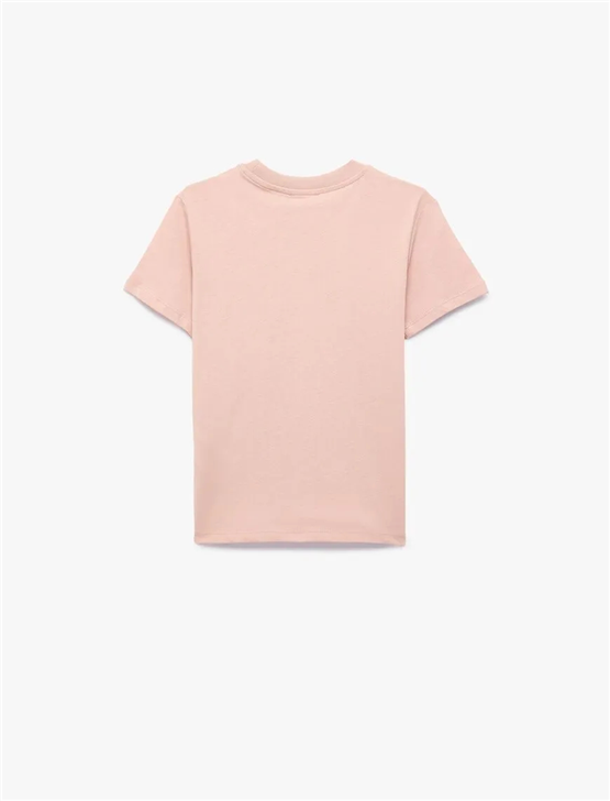 Koton Y26 6Skb10046Tk 265 Pembe Erkek Çocuk Jersey Kısa Kol T-Shirt