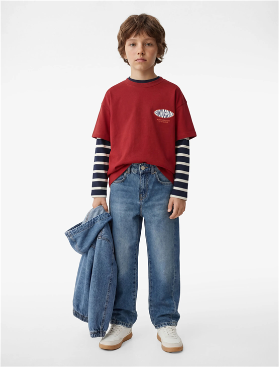 Koton Y26 6Skb40008Td Mıd Orta İndigo Erkek Çocuk Denim Pantolon