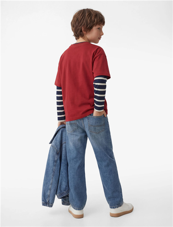 Koton Y26 6Skb40008Td Mıd Orta İndigo Erkek Çocuk Denim Pantolon