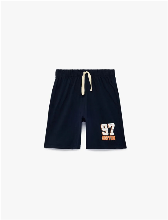 Koton Y26 6Skb40026Tk 704 Lacivert Erkek Çocuk Jersey Short