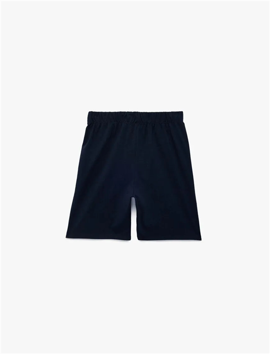 Koton Y26 6Skb40026Tk 704 Lacivert Erkek Çocuk Jersey Short