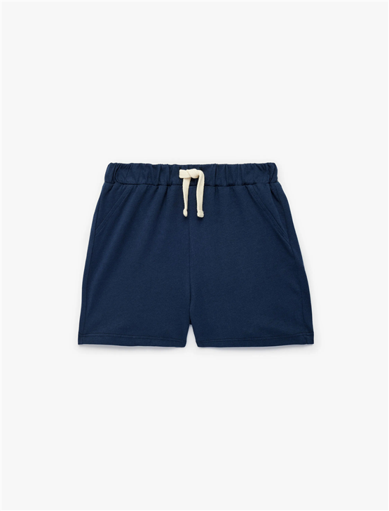 Koton Y26 6Smb40006Tk 704 Lacivert Erkek Bebek Jersey Short