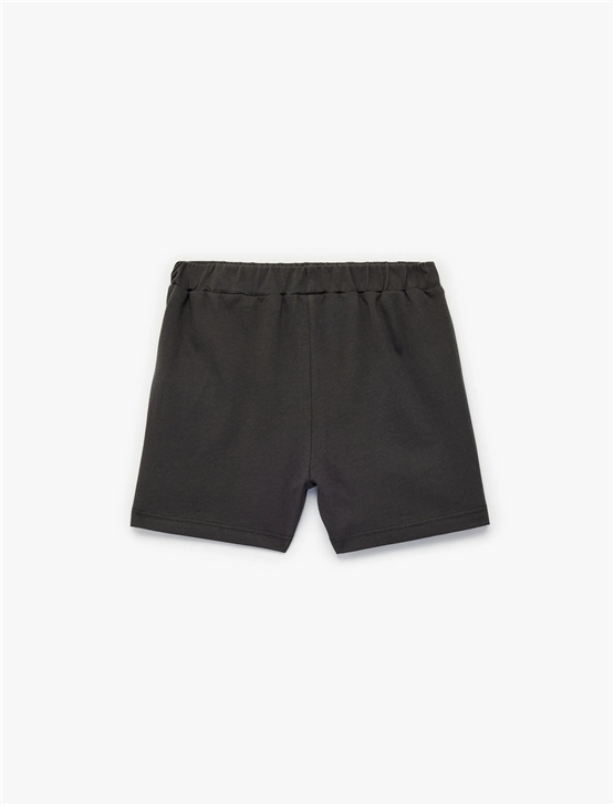 Koton Y26 6Smb40006Tk 931 Antrasıt Erkek Bebek Jersey Short