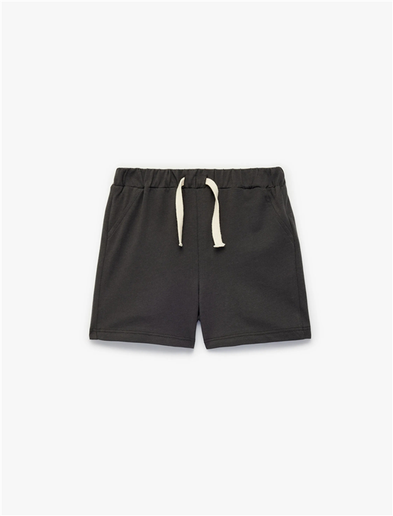 Koton Y26 6Smb40006Tk 931 Antrasıt Erkek Bebek Jersey Short