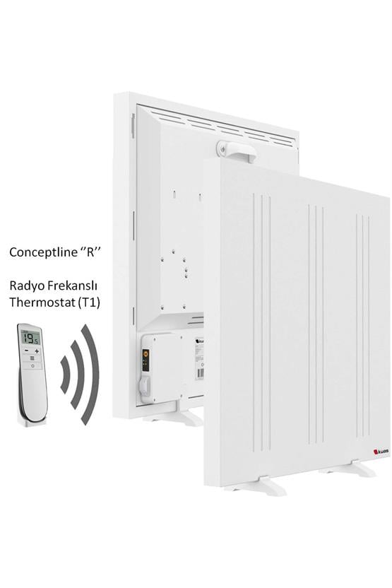 Kuas Conveco R 500w Rf Uzaktan Kumandalı, Elektrikli Panel Isıtıcı, Konvektör, Radyatör