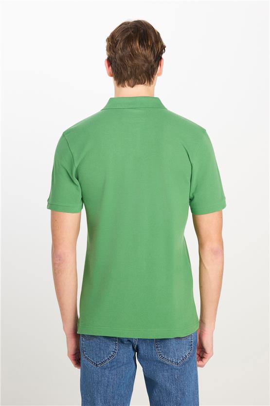Lee L211810 303 Mint Green Erkek Regular Fit Polo Yaka T-Shirt