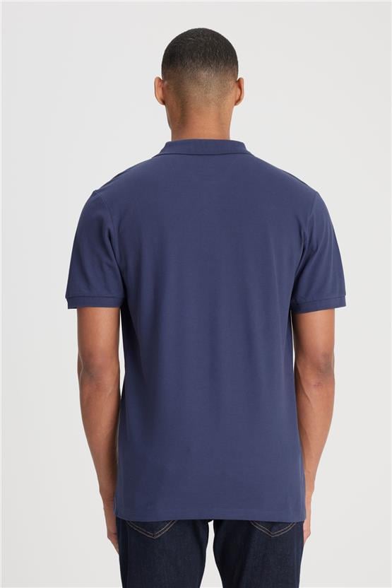 Lee L211810410 Lacivert Erkek T-shirt