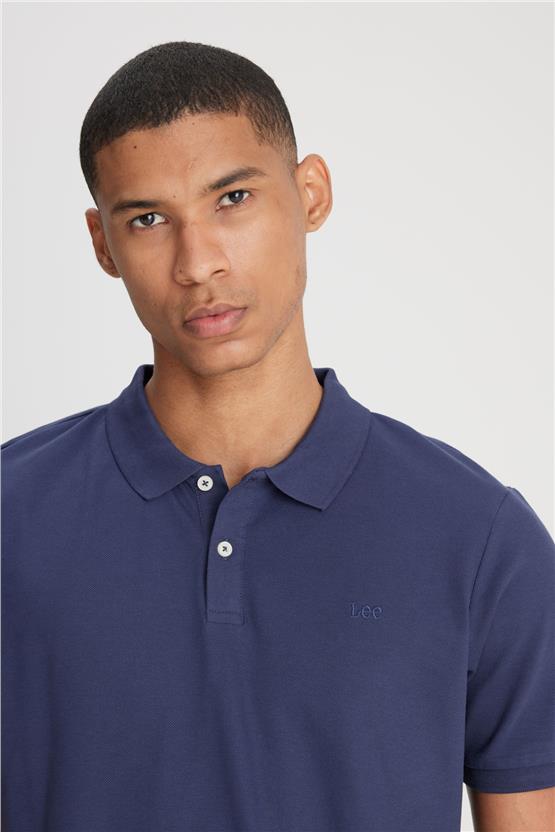 Lee L211810410 Lacivert Erkek T-shirt