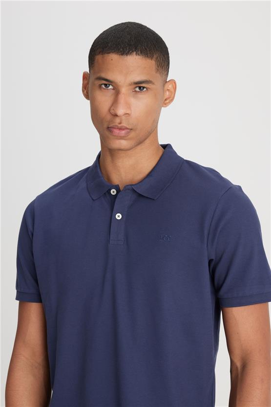 Lee L211810410 Lacivert Erkek T-shirt