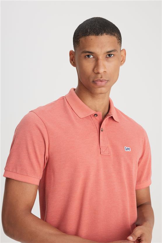 Lee L231369 512 Çoral Erkek Regular Fit Polo Yaka T-Shirt
