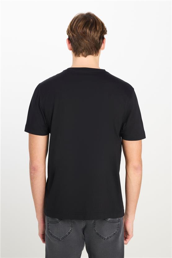Lee L2510322 001 Black Erkek Regular Fıt Grafık Baskılı T-Shırt