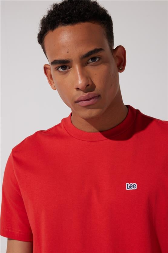 Lee L60Ufq 512 Çoral Erkek Regular Bisiklet Yaka T-Shirt