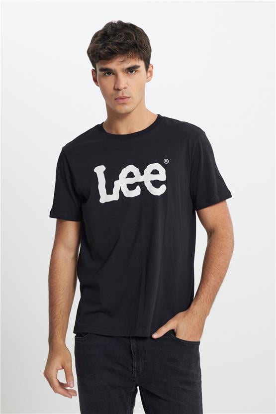 Lee L65QAI01 Siyah Erkek T-shirt
