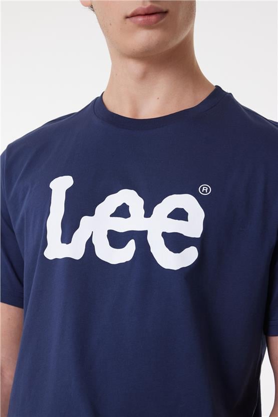 Lee L65QAIEE Lacivert Erkek T-shirt